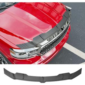 Hood Protector Compatible with 2019-2026 Dodge RAM 1500 Hood Deflector Upgraded TPE Shield Replacement for 2019 2020 2021 2022 2023 2024 2025 2026 Dodge RAM Accessories