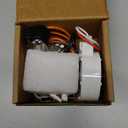 W11334745 Refrigerator Evaporator Fan Motor Compatible with Whirlpool Maytag Amana IKEA JennAir KitchenAid Fridge, Replacement Part W10252866 W10252870 W10276647 W11050039 WPW10276647, etc.