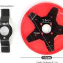 Multi Function Grass Trimmer Head Weeding Plate Replacement with Interchangeable Manganese Steel Blade for Gardening