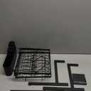 ADBIU Over The Sink Dish Drying Rack (Expandable Height and Length) Snap-On Design 2 Tier Large Dish Rack