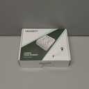 TREVOLTY 2000W Voltage Converter US to Europe for Hair Dryers, 7-in-1 220V to 110V Converter for European Travel with 3 AC/2 USBA/2 USBC Ports (PD20W), Universal Travel Adapter (White)