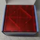 Gemmicc 8 PCS Large Magnetic Tiles,Jumbo Magnet Base Plates,STEM Magnetic Building Blocks for Kids Boys Girls