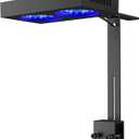NICREW NavaReef 135 Reef LED Light, 135W Reef Aquarium Lighting for LPS/SPS Corals and Saltwater Fish Tanks, Built-in Timer, Blue Focused Spectrum
