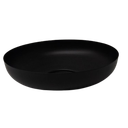 12 In Steel Bowl Decor Black