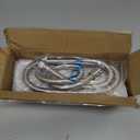 Rv Shower Head with 60" Hose and On Off Switch, 3 Spray Modes High Pressure Water Saving Shower Head with Adhensive Holder for RV, Camper, Travel trailer and Motorhome (Chrome)