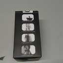 Manual Ear Wax Removal Kit - One-Hand Control Ear Cleaner Tool, Easy to Use Ear Irrigation Flushing System with Soft Silicone Tip for Effective & Safe to Clean Ear Built Up Wax Home Use(Gray)