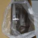 12 Inch Microwave Splatter Cover, Upgraded Microwave Cover for Food with Water Steamer, Integrated Handle, Splatter Guard, Cookware Lid, House Warming Gifts New Home, Grey