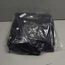 LIVEBOX Black Area Rug for Living Room 5x8, Boho Large Bedroom Washable Cotton Woven Carpet, Moroccan Indoor Thin Throw Rug for Dining Room, Home Office