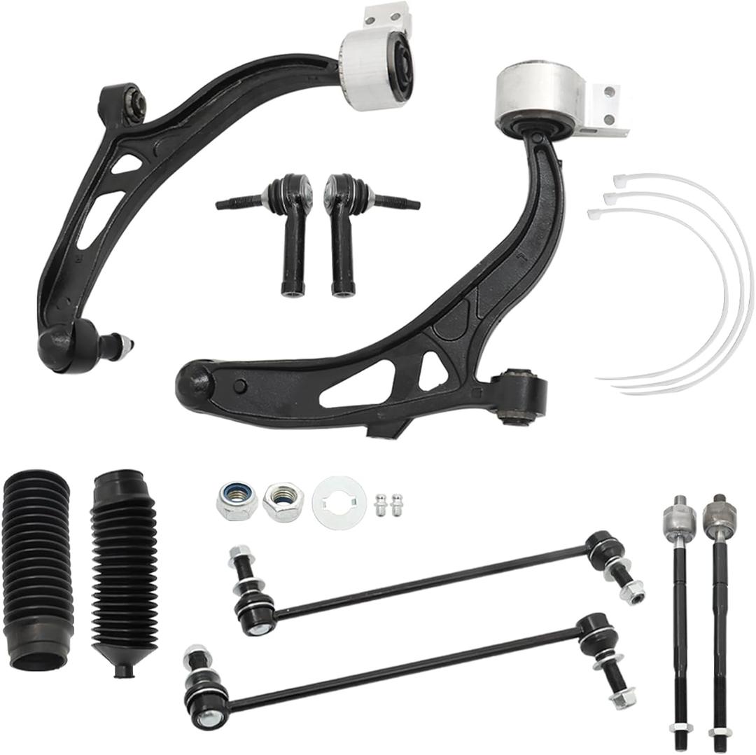labwork 10pc Steering Front Lower Control Arms Replacement for Ford Explorer 2011-2017