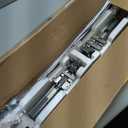 2 Sets Opening Door Hinge Set 180° Parallel Opening Cabinet Wardrobe Door Sliding Load-Bearing 17.6lbs Heavy Duty Hinge
