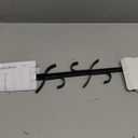 Over The Door Hooks, Metal Door Hooks for Hanging, Over The Door Purse Organizer for Door Coat Hanger, Back of Shower for Hanging Towel Rack Clothes, Hat, Bathroom, Closet (Black-2Packs)