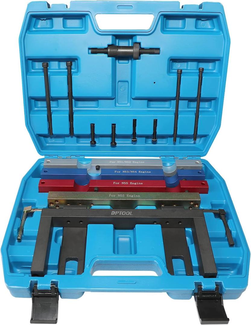 DPTOOL Master Engine Timing Vanos Cam Camshaft Locking Tool Compatible for BMW 2.5 3.0 N51 N52 N53 N54 N55 S55