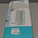 Wireless Keyboard and Mouse Combo with Switch Button- 2.4GHz Cordless Typewriter Keyboard | Auto-Sleep | USB Receiver for Windows PC/Laptop - White Colorful