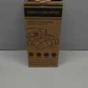 CYMULA Twin Size Feather Down Comforter - All Season Dark Grey Duvet Insert, Lightweight Box Stitched, Fluffy Breathable, Ultra Soft Quiet Hotel Style with 8 Tabs (68" x 90")