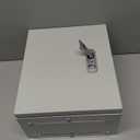 Outdoor Electrical Box 12 x 10 x 6''D NEMA 4X Enclosure Steel Box, Waterproof & Dustproof Outdoor/Indoor Lockable Electrical Junction Box, with Mounting Plate