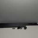 Tension Curtain Rod, 51-126 Inch,Spring Closet Rod, for Windows or Shower, Easy to Install, No Drilling, No Rust, for Bathroom, Rod Diameter 1.26 Inches, Black,Umimile