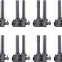 BESUTO Ignition Coil Pack V8 5.7 6.1 6.4 Compatible with Chrysler Dodge Ram Jeep Aspen 300 Challenger Charger Durango Magnum Commander Grand Cherokee 2005-2019 Coils for UF504 C56029129AA,8PC