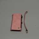 Defencase Compatible with Samsung Galaxy S24 Case Wallet with RFID Blocking Card Holder for Women Men, PU Leather Magnetic Snap Flip Zipper Strap Wallet Phone Case Fit for Galaxy S24 5G 6.2", Pink