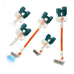 3-in-1 Cordless Kids Vacuum That Really Works,Toddler Pretend Play Cleaning Set with Real Suction,Housekeeping Helper for Boys and Girls Ages 3+