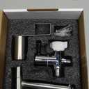 Handheld Toilet Bidet Sprayer for Toilet-Adjustable Water Pressure Control with Bidet Hose for Feminine Wash, Stainless Steel Brushed Nickel Cloth Diaper for Baby Wash (Stainless Steel, 1)