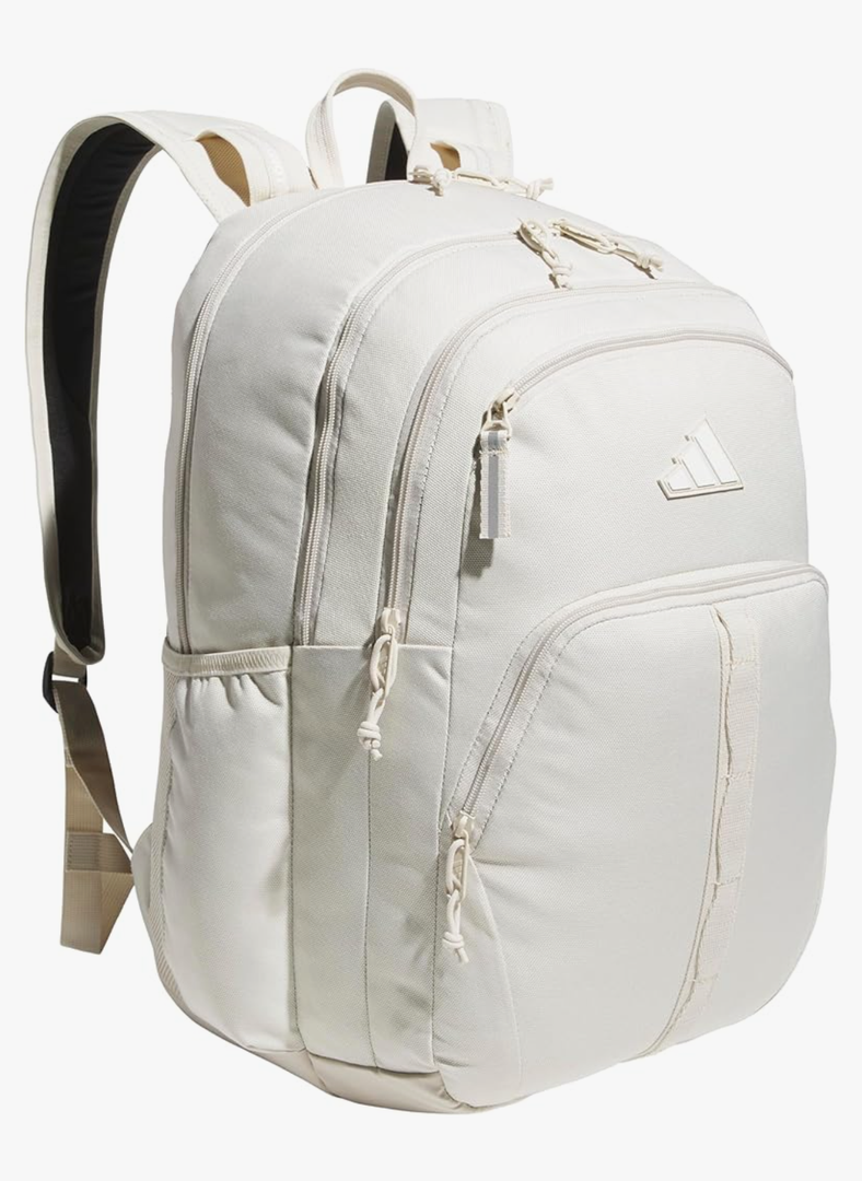adidas Prime Backpack for Work, Travel Bag for Women and Men with Padded Compartment for Laptop