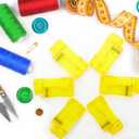 2 x 5 Pcs Automatic Needle Threader Easy Needle Threader Tool Self-Thread Guide Plastic Sewing Accessories Sewing Needle Device for Hand Stitching and Sewing Machine Quick Needle Threading