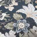 Lush Decor Sydney Reversible Cotton Quilt Set, 3 Piece Set, King, Navy & Multi - Cotton Bedding Set - Navy Floral Quilt - Cottage Decor - Bedding King Size