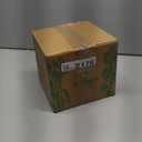 LE TAUCI Ceramic Plant Pots, 5.1 + 6.4 Inch Footed Pots for Plants, Modern Flower Pots for Home and Office, Indoor Planters with Drainage, Reactive Glaze White