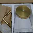 VOLISUN Battery Operated Wall Sconce Set of Two,Gold Wireless Sconces Set of 2 Rechargeable,Battery Operated Wall Lights for Bedroom Living Room Hallway(9 Colors) (14 inch)