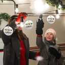 Retirement Christmas Ornaments 2025 - Retired Christmas Decorations for Tree, Goodbye Gift Coworkers, Retirement Gifts for Men, Employee Gifts, Ceramic Ornaments