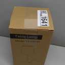 Cordless Table Lamp,5000mAh Rechargeable Battery Operated Desk Lamp,3Colors & 7 RGB Stepless Dimmable, Portable Small Touch Fabric Shade LED Night Light for Patio Restaurant Home(White) (11.4in)