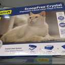 PetSafe ScoopFree Crystal Cat Litter & Refill Tray with Lid, Fragrance Free, 4.3 Lb Bag with Each Tray, Pack of 3