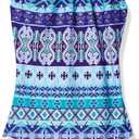 Kanu Surf Girls' Jasmine Beach Sport Halter One Piece Swimsuit (12, Mahina Purple)