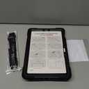 SEYMAC stock Case for Samsung Galaxy Tab S10 Plus/ S9 FE Plus/ S9 Plus 5G Tablet 12.4'' Case with Screen Protector Pencil Holder [360 Rotating Hand Strap] &Stand, Drop-Proof, Black1