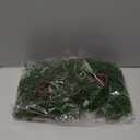 12 Pack Christmas Pine Taper Candle Rings Wreaths Decorations 1.38 Inch Mini Pine Taper Candle Holder Wreaths for Xmas Holiday Church Home Table Centerpiece Candlesticks Decor