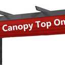 Pergola Shade Cover Replacement Canopy Top Compatible with 10 X 13 ft 6-Bar Pergola Frames - Red (Canopy Size 116" W x 135" L, Canopy Top Only)