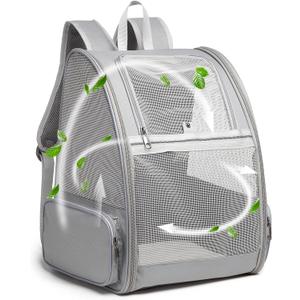 Texsens Innovative Traveler Bubble Backpack Pet Carriers for Cats and Dogs