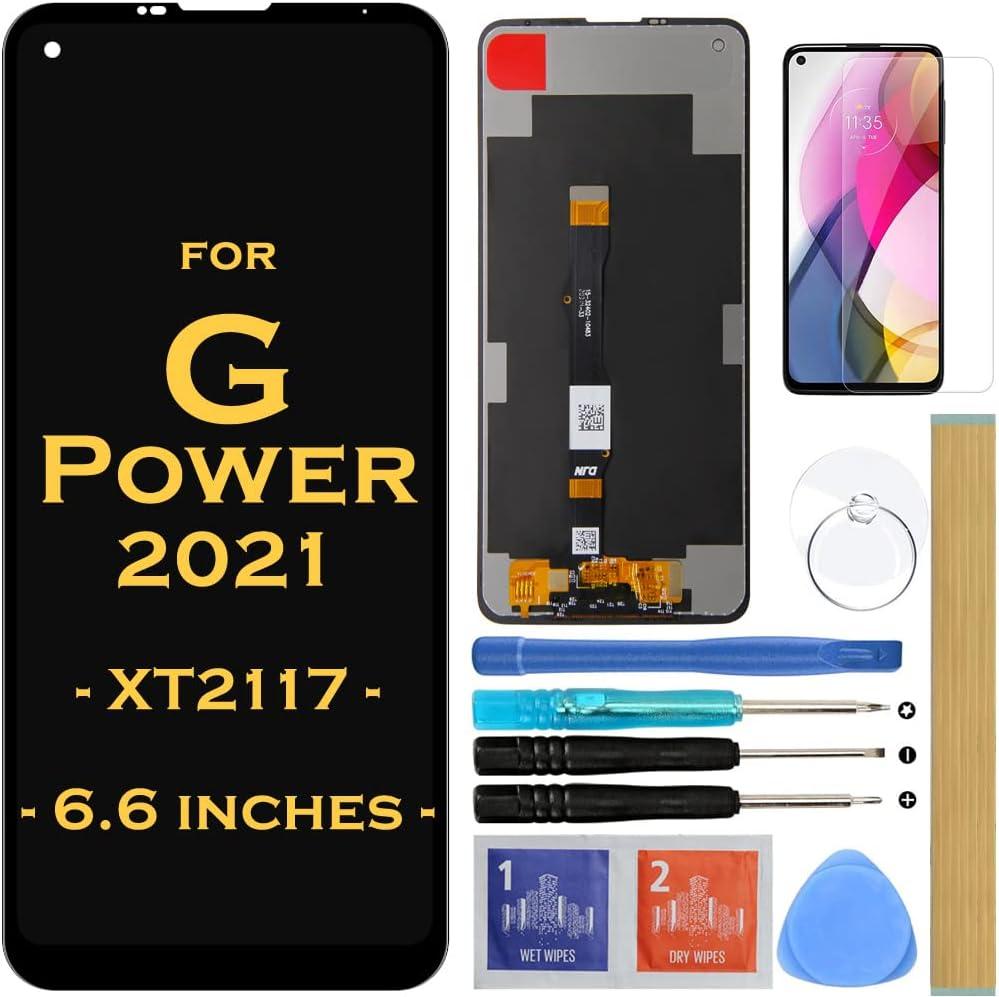 Screen Replacement LCD Display Touch Digitizer Assembly for Motorola Moto G Power (2021) XT2117 XT2117-3 XT2117-4 | G10 Power 6.6" (Black) Screen Replacement LCD Display Touch Digitizer Assembly for Motorola Moto G Power (2021) XT2117 XT2117-3 XT2117-4 | G10 Power 6.6" (Black)