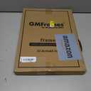 GMFrames Baby First Years Photo Frames 12 Month Picture Frame School Years Graduation Photo Collage White Frame with Mat, Displays One 5x7 Photo and Twelve 2.5x3.5 Pictures,Set of 2