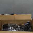 Door Hinges Matte Black - 30 Pack Black Door Hinges 3.5 Inch Rounded Interior Door Hinge with 1/4" Radius Corners - Black Hinges for Doors 3 1/2 Inches Flat Iron Residential Door Hardware