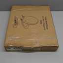 Round Toilet Seat with Slow Soft Close, Durable Toilet Seat Round, Never Loosens, Easy Clean and Install, White Toilet Seat Fit for Round Toilets