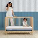 Serta CloudCool Crib and Toddler Mattress, Breathable, Machine Washable Cover, Waterproof, Hypoallergenic, Greenguard Gold Certified Baby Mattress