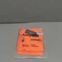 AIMYDOG Dog Raincoat, Waterproof Dog Rain Jacket with Calming Hood, Adjustable Lightweight Dog Rain Coat with Zipper Leash Hole and Reflective Strip for Small Medium Dogs Puppies(Orange, S)