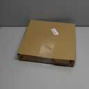 45MinST 12 Inch Indoor/Outdoor Retro Round Waterproof Wall Clock with Thermometer, Silent Non-Ticking Battery Operated Quality Quartz Wall Clock Home/Patio Decor(Bronze)