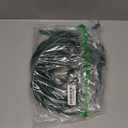 DEWENWILS 25Ft Outdoor Extension Cord, Evenly Spaced 3 Outlets Plugs with Safety Cover, 16/3 SJTW Weatherproof Wire for Outdoor String Lights, ETL Listed (Green)