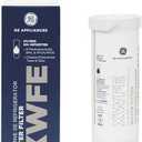 GE XWFE Refrigerator Water Filter, Genuine Replacement Filter, Certified to Reduce Lead, Sulfur, and 50+ Other Impurities, Replace Every 6 Months for Best Results, Pack of 1