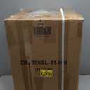 Commercial Ice Maker Machine, 110Lbs/24H Stainless Steel Undercounter Freestanding Ice Maker with 12Lbs Storage Capacity, Self-Cleaning, LED Digital Display, 45 Ice Cubes 8Mins, Home/Bar/Restaurant