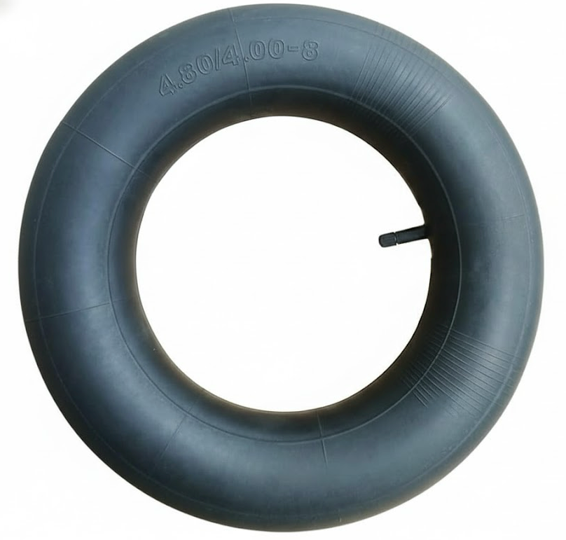 1 Pack 4.80/4.00-8" Inner Tubes with TR-13 Straight Valve Stem Replacement for Wheelbarrows,Hand Trucks, Dollies,Mower Tractor Golf Cart Garden Trailer