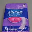 Always Discreet Adult Incontinence Pads for Women, Heavy Absorbency, Long Length, Postpartum Pads, 39 Count