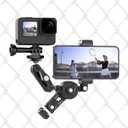 ULANZI CM010 Cell Phone Fence Mount Game Changer Mounting Kit for GoPro, iPhone, AKASO, DJI Osmo Action, Insta360, Mevo Start for Recording Baseball Softball Tennis Gamechanger Streaming Kit
